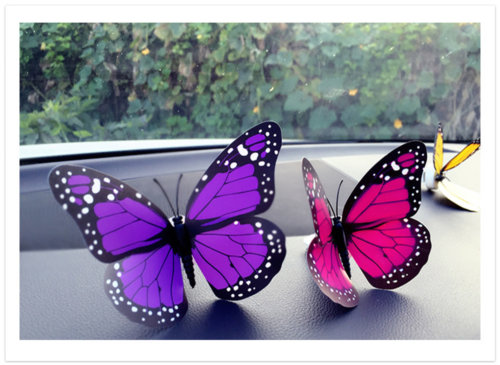 Difuzér do auta Motýle fialový